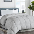 COHOME Premium Queen Size Comforter, All-Season Quilted Down Alternative Duvet by COHOME