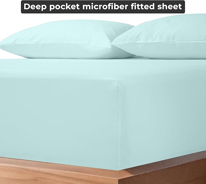 Royale Linens Fitted Sheet Full - Image 6