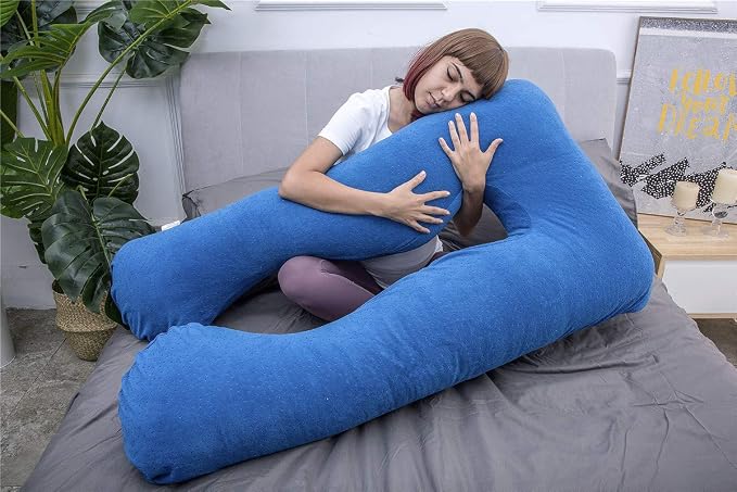 MOON PINE Pregnancy Pillow, U Shaped Full Body Pillow - Image 6
