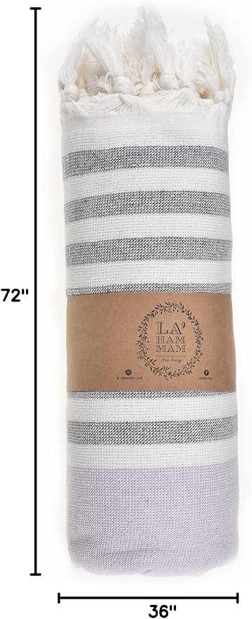 Beach Towel | Cotton Beach Towels, Sand Free, Highly Absorbent, Quick Dry - Image 8