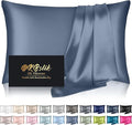 Silk Pillowcase for Hair and Skin, Mulberry Silk Pillow Cases Queen Size by HOME