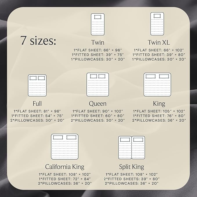 LuxClub 4 PC California King Size Sheet Set Sheets Deep Pockets 18" Wrinkle - Image 4