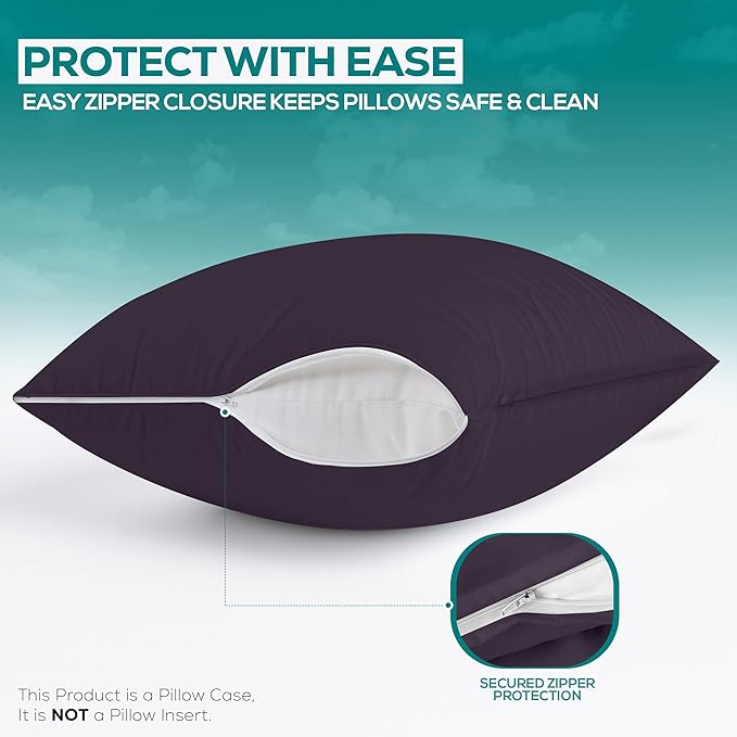 Utopia Bedding Premium 100% Waterproof Pillow Protectors - Image 4