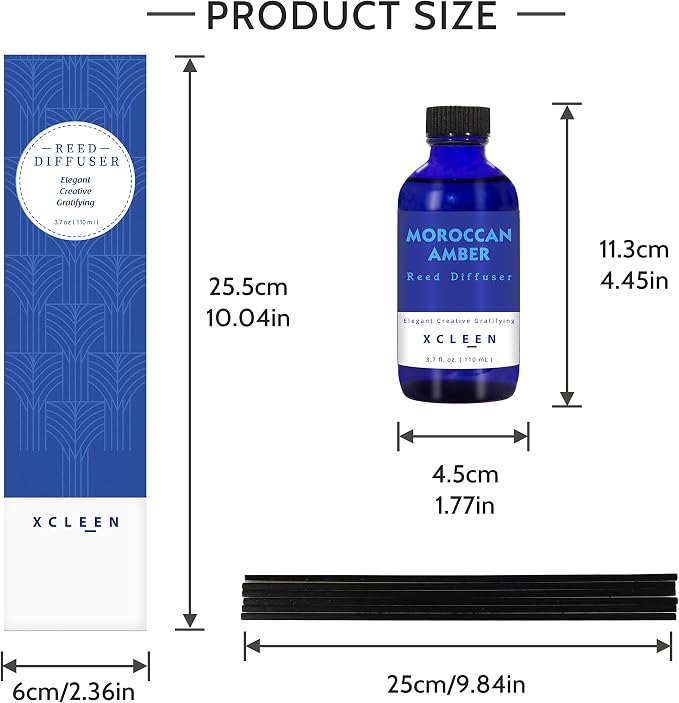 Xcleen Reed Oil Diffuser Set, Fragrance Diffuser - Image 2