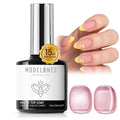 modelones Matte Gel Top Coat Chrome Proof, 15ML No Wipe Matte Top Coat Chrome by MODELONES