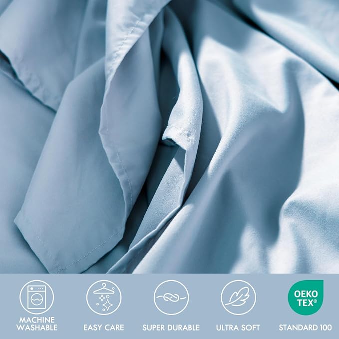 ClevaHome King Size Sheet Set - Image 6