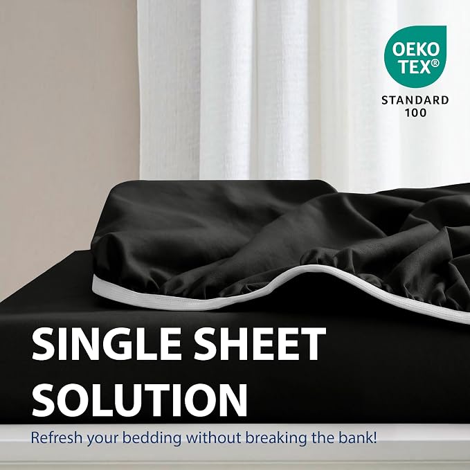 Cathay Home Twin XL Fitted Sheet - Image 2