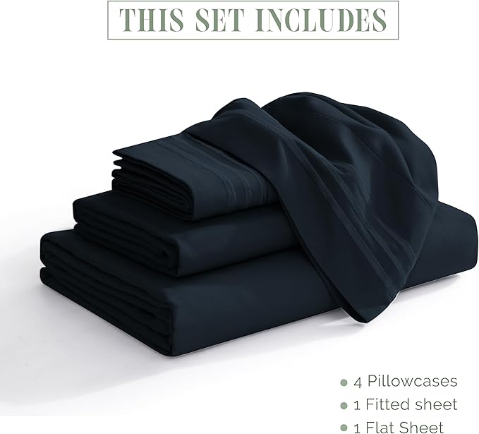 Elegant Comfort Luxurious 1500 Premium Hotel Quality Microfiber Three Line - Image 3