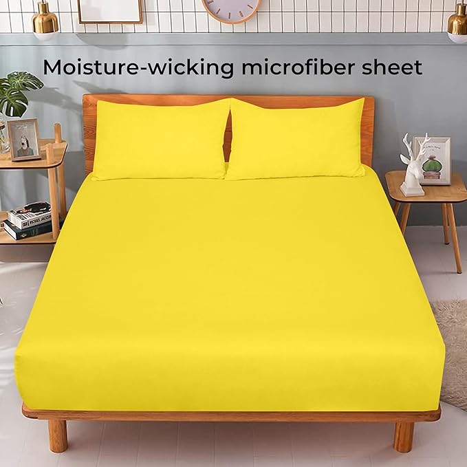 Royale Linens Fitted Sheet Queen - Image 2