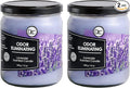 Lavender 2 Pack Odor Eliminating Highly Fragranced Candle by DiannesCustomCandles