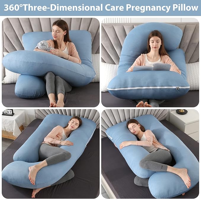 U-Shaped Full Body Pregnancy Pillow - Image 2