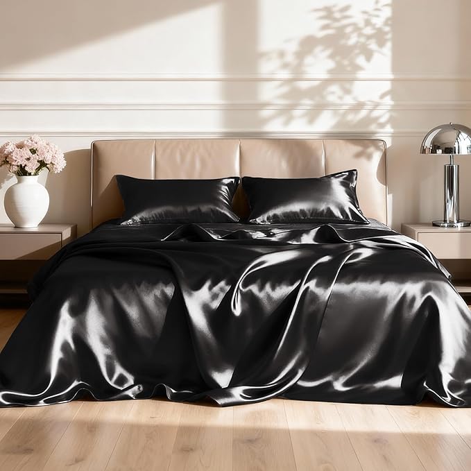 Love's cabin Satin Queen Sheets Set - Image 2