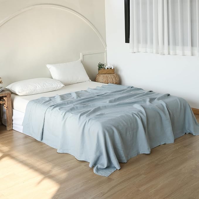 Simple&Opulence French Linen Flat Sheet - Image 8