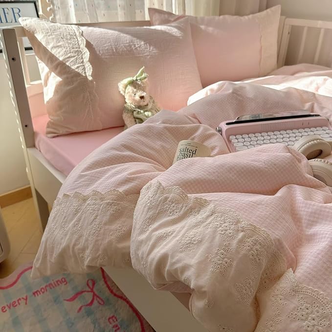 MKXI Vintage Floral Duvet Cover Set Twin - Image 2