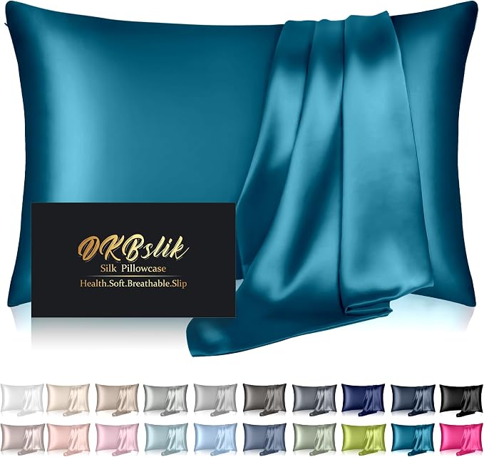 Mulberry Silk Pillow Cases Queen Size, Silk Pillowcase by HOME