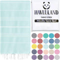 HAVLULAND Turkish Beach Towels, Oversized 40"x72" Turkish Bath Towel, Highly by Havluland
