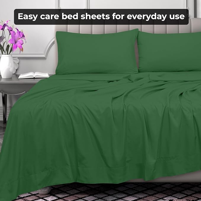Royale Linens Twin XL Flat Sheet - Image 6