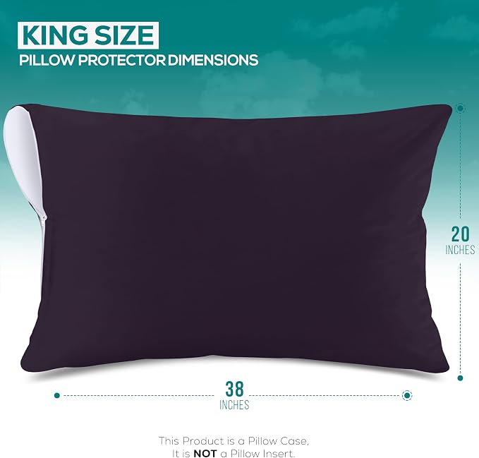 Utopia Bedding Premium 100% Waterproof Pillow Protectors - Image 2