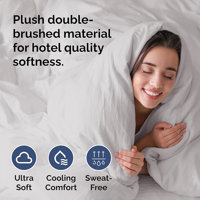 Duvet Cover Queen Size Set - Image 3