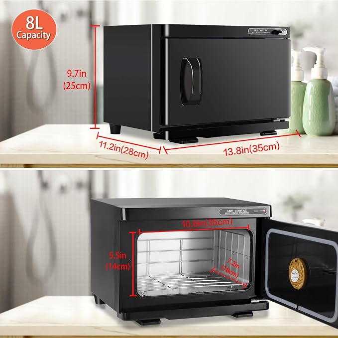 Hot Towel Warmer, Medium Towel Warmer Cabinet, Spa Hot Towel Caddy - Image 5