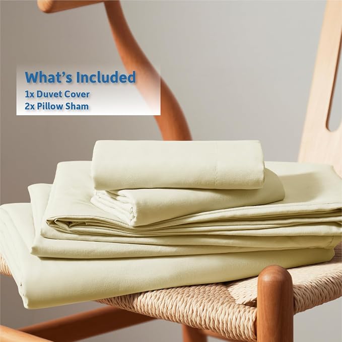 Nestl Vanilla Yellow Duvet Cover Full Size - Image 9