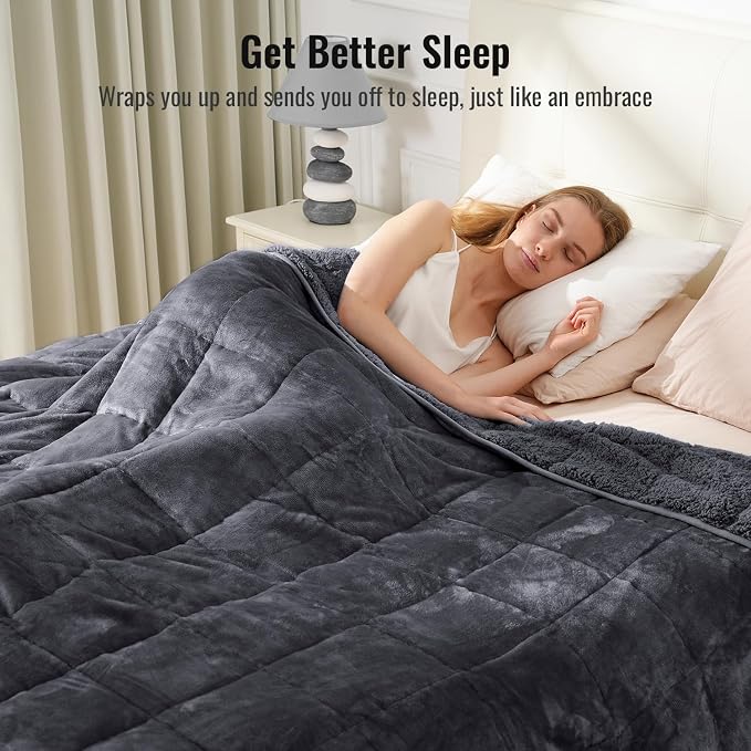 Uttermara Weighted Blanket Twin 15 Pounds - Image 3