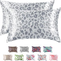 MR&HM Satin Pillowcase for Hair and Skin, Silk Satin Pillowcase 2 Pack by MRHM