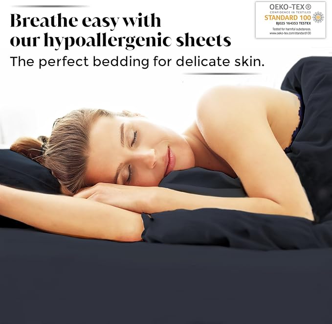 Luxury Bamboo Market | King Envelope Pillowcase Set | 100% Viscose Made from - Image 2