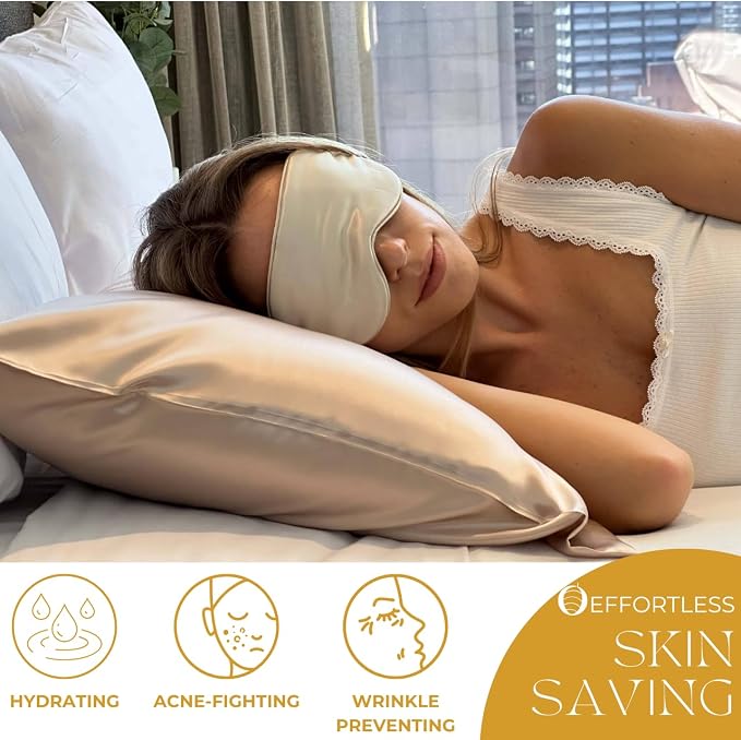 PROMEED 100% Mulberry Silk Pillowcase King - Image 4