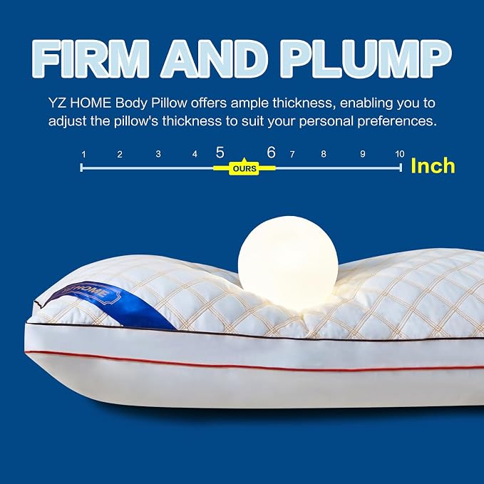 YZ HOME Long Body Pillow for Adults - Image 8