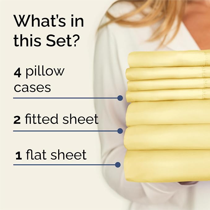 Split King 7 Piece Sheet Set - Image 2