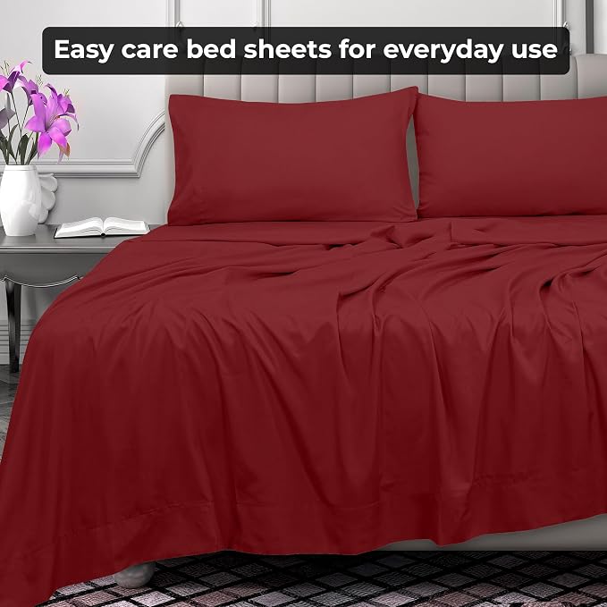 Royale Linens King Flat Sheet - Image 7