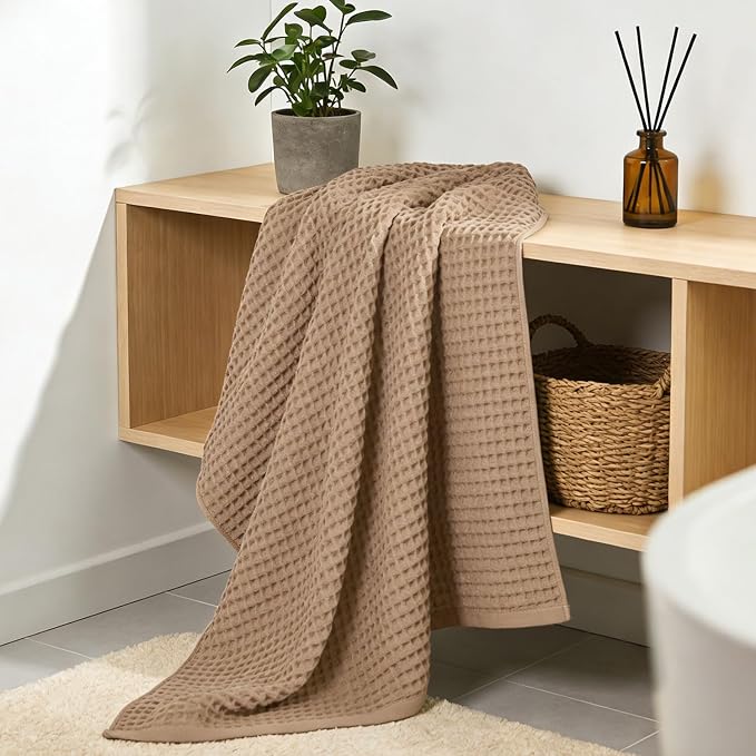 Jacquotha Waffle Bath Towels 2-Piece - Image 2