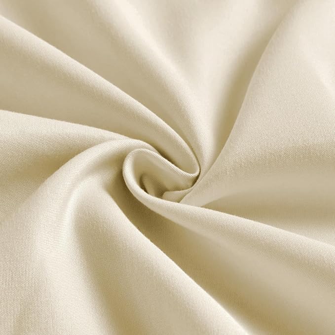 FreshCulture Queen Flat Sheets Only, Soft Microfiber Bedding Sheets - Image 4