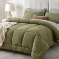 Sasttie Twin Comforter Set, 5 Pieces Reversible Bed in a Bag Twin, Complete by SASTTIE