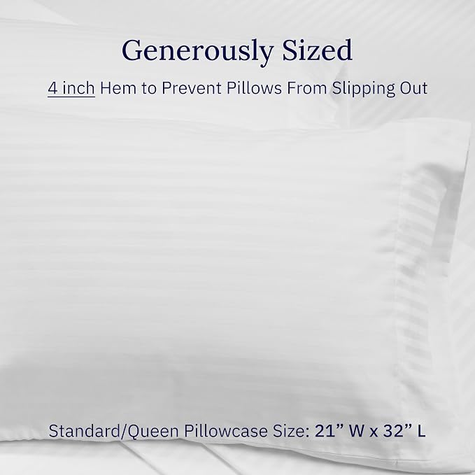 California Design Den Standard Queen Size Pillowcase Set - Image 7