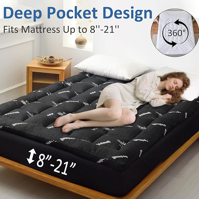 Favorland Mattress Topper Twin Size - Image 3