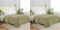Elegant Comfort Premium Hotel Quality 1-Piece Flat Sheet, Luxury & Softest 1500 by ELEGANTCOMFORT