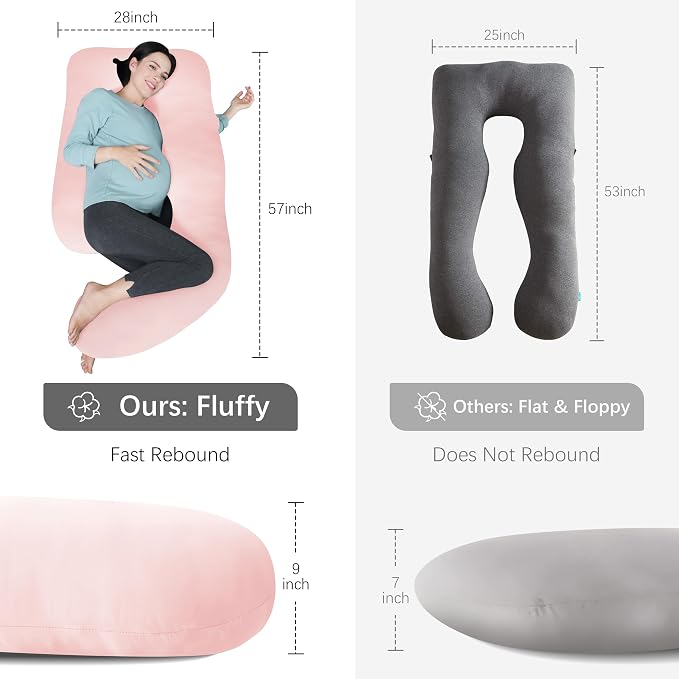 MOON PARK Pregnancy Pillows for Sleeping - Image 7