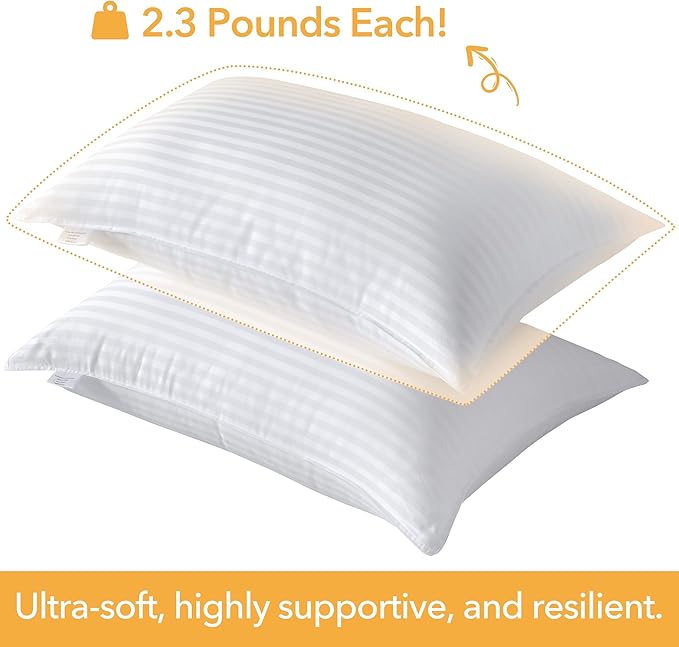 Oubonun Standard Size Pillows Set of 2 - Image 2