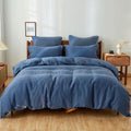 Simple&Opulence 100% Linen Duvet Cover Set 3pcs Basic Style Natural French by SimpleOpulence