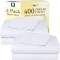 California Design Den 2-Pack Twin Cotton Sheets Sets by CaliforniaDesignDen
