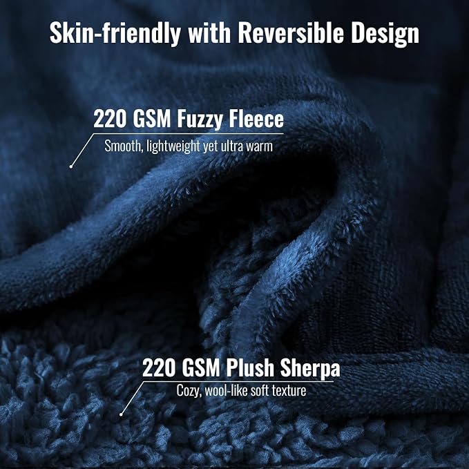 Uttermara Weighted Blankets for Adults Queen Size, 15lbs 60x80 inches Blanket - Image 2