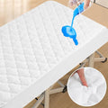 Cot Mattress Protector Pad Waterproof Quilted 30" x 75", Breathable & Cooling by SpringspiritBedding