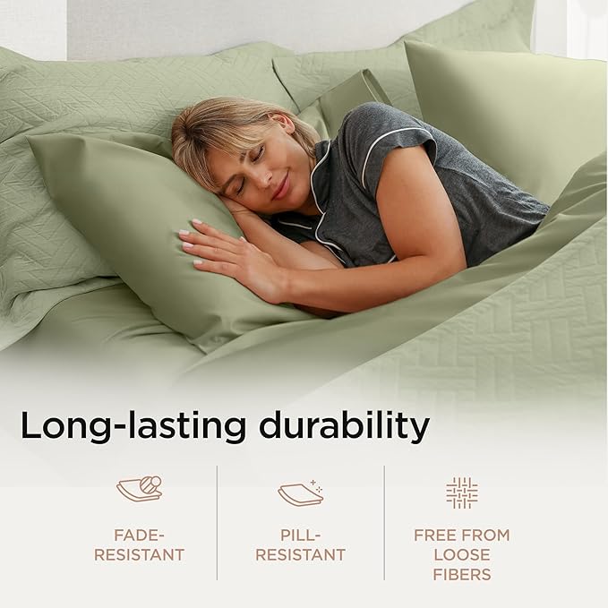 Threadmill Luxury 800 Thread Count Full Size 100% Cotton Sheets - Image 4