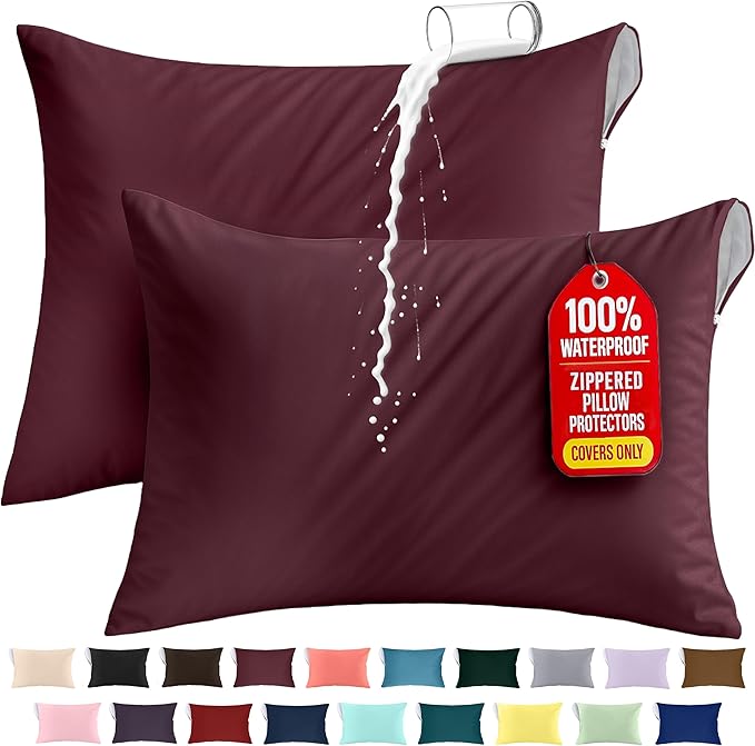 Utopia Bedding Premium 100% Waterproof Pillow Protectors by UTOPIABEDDING