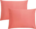 FLXXIE Pillow Cases Standard Size, Soft Microfiber Pillow Covers by FLXXIE