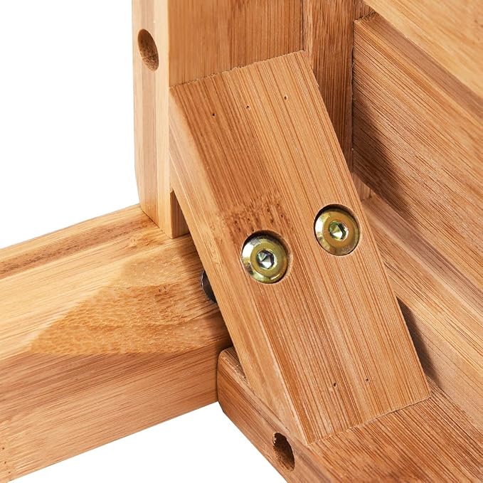 Giantex Bamboo Shower Bench Seat - Image 8