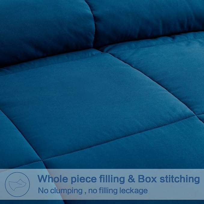 EASELAND King Size Down Alternative Comforter - Image 3