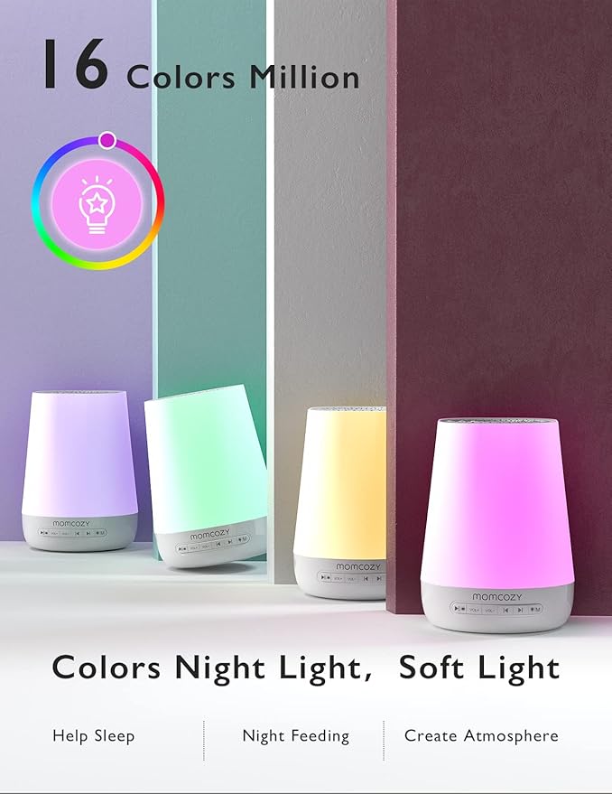 Baby Sound Machine, Momcozy White Noise Machine - Image 7